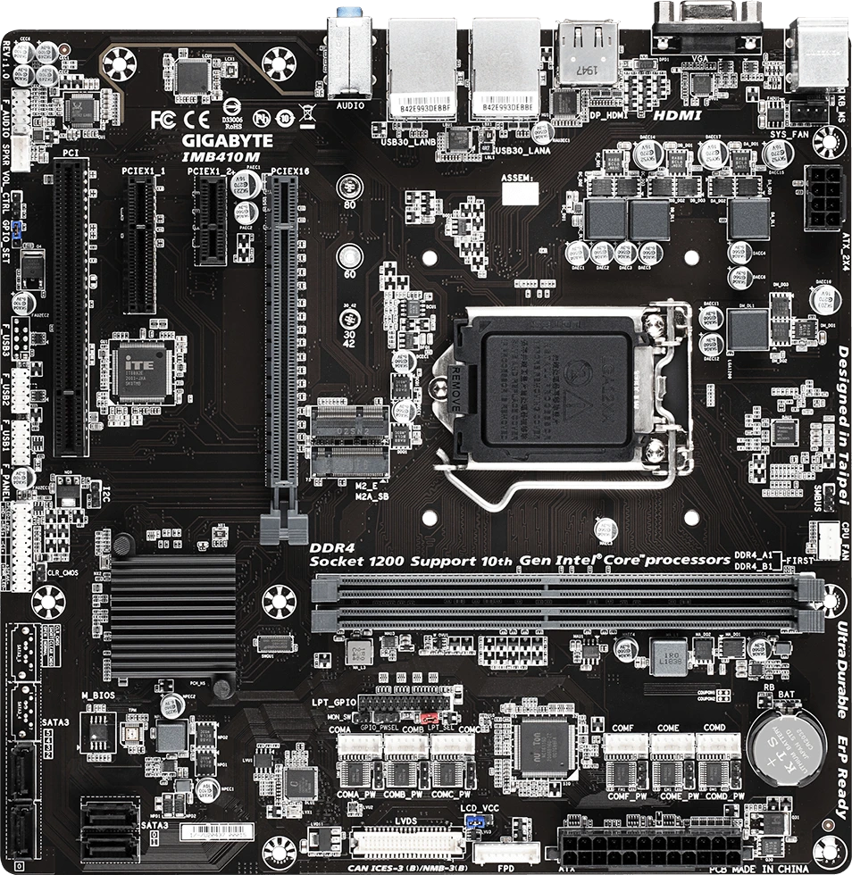 Gigabyte GA-IMB410M (Rev. 1.0)